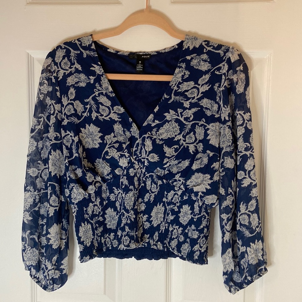 Beautiful chiffon top from Bloomingdale’s